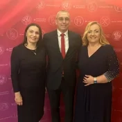 doc. Jenčová na odovzdávaní Cien rektora v roku 2022