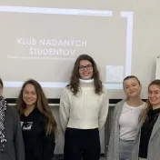 Klub nadaných študentov Fakulty manažmentu, ekonomiky a obchodu PU v Prešove