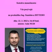 Prednáška Ing. Stanislava DITTEHO