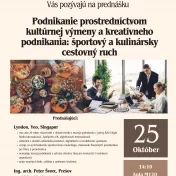 Podnikanie prostredníctvom kultúrnej výmeny a kreatívneho podnikania