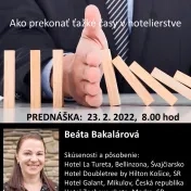 Prednáška odborníčky z praxe na tému krízového manažmentu v dobe pandémie