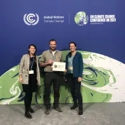 Absolventka ŠP Turizmus, hotelierstvo a kúpeľníctvo na Konferencii OSN o zmene klímy (COP 26) v Glasgowe