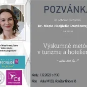 Výskum v turizme a hotelierstve- ako na to?