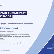 Naša kolegyňa sa stala EU Climate Pact ambasádorkou