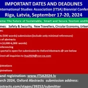 Tourism studies international conference: 17-20 September 2024 Riga, Latvia
