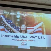 Stáž v USA - prezentácia na FMEO