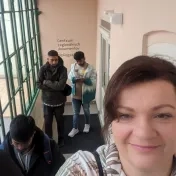 doc. Šambronská na exkurzii v Knižnici Pavla Országha Hviezdoslava so zahraničnými študentmi_2024_2025