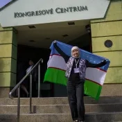 Rukhshona Elmurodova, študentka z Uzbekistanu na štipendijnom pobyte v rámci Národného štipendijného programu (NŠP) na FMEO (2025/2026)