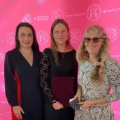 Rector's Award of the PU in Prešov for a successful representation