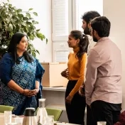 Indian Ambassador visited the University of Prešov and met with FMB students from India