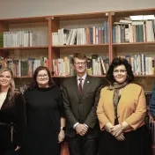 The Vice-Dean for International Relations of the Faculty of Management and Business, Assoc. Prof. Eva Benková, attended a meeting held on the occasion of the official visit of the Ambassador of the French Republic, His Excellency Mr. Nicolas Suran, to the University of Prešov.