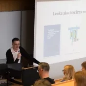 Literárna beseda s Lenkou Šafranovou