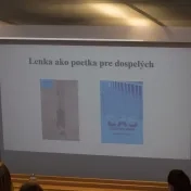 Literárna beseda s Lenkou Šafranovou
