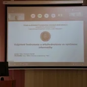Česko-slovenská študentská vedecká konferencia v didaktike informatiky