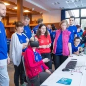 Dobrovoľnícka činnosť študentov PF PU pri Zimných národných hrách Špeciálnych olympiád