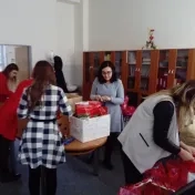 Mikulášska zbierka sladkostí na PF PU v Prešove