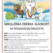 Mikulášska zbierka sladkostí na PF PU v Prešove