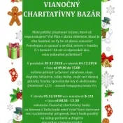 Vianočný charitatívny bazár