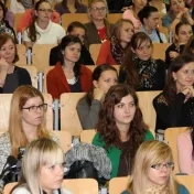 Spisovateľka Gabriela Futová na PF (4. 11. 2013)