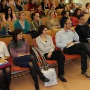 Spisovateľka Gabriela Futová na PF (4. 11. 2013)