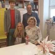 Rokovanie s prof. Olenou Bykovskou z Národnej pedagogickej univerzity M.P. Dragomanova, Kijev, Ukrajina