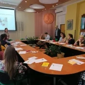 Významní hostia z Izraela navštívili Výskumné centrum kognitívnej edukácie - prof. Ainat Guberman a prof. Yaron Schur z David Yellin Academic College, Jeruzalem, Izrael