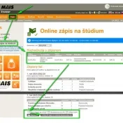 Online administratívny zápis študentov