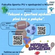 Odborný seminár "Telesná a športová výchova plná hier a pohybu"