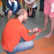 Kinezioterapia v oblasti nohy