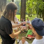 "Zdravý úsmev" v letných táboroch - Aquapark Delňa