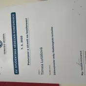 XV. Študentská vedecká konferencia Lékařské fakulty Ostravskej univerzity