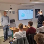 Týždeň vedy a techniky - návšteva študentov z GJAR