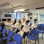 Týždeň vedy a techniky - návšteva študentov z Kolegiálneho gymnázia