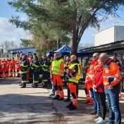 Taktické cvičenie študentov odboru Urgentná zdravotná starostlivosť Fakulty zdravotníckych odborov Prešovskej univerzity v Prešove,  areál Aquaparku Delňa v Prešove.