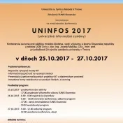 Konferencia UNINFOS 2017
