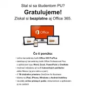 Office 365 pre študentov Prešovskej univerzity