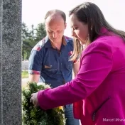 Pietny akt pri Pamätníku A. Duchnoviča