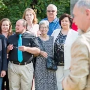 Pietny akt pri Pamätníku A. Duchnoviča