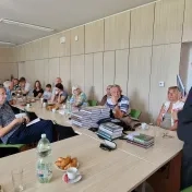 Stretnutie so Společností přátel Podkarpatské Rusi a prezentácia publikácie Divadlo Alexandra Duchnoviča v prekladoch Jaroslava Sisáka