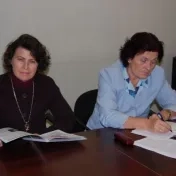Doc. Viktoria Liashuk, CSc.; Prof. PhDr. Júlia Dudášová, CSc.