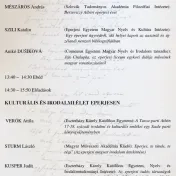 Magyar nyelv, irodalom és kultúra Eperjesen
