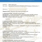 Gintli Tibor előadása a Magyar Irodalomtörténeti Társaság konferenciáján