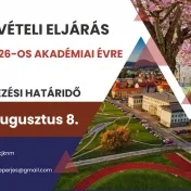 TANULMÁNYI PROGRAMOK