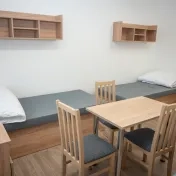 Interiér internátu ŠDJ PU