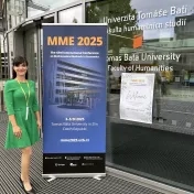 doc. Vašaničová počas konferencie MME 2025 v Zlíne (v roku 2025) doc. Vašaničová počas konferencie MME 2025 v Zlíne (v roku 2025)