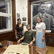 doc. PhDr. Petra Vašaničová, PhD., Mgr. Martina Košíková, PhD. a prof. Mgr. Ing. František Zapletal, Ph.D. z VŠB – Technická univerzita Ostrava počas konferencie MME 2025 v Zlíne (v roku 2025) doc. PhDr. Petra Vašaničová, PhD., Mgr. Martina Košíková, PhD. a prof. Mgr. Ing. František Zapletal, Ph.D. z VŠB – Technická univerzita Ostrava počas konferencie MME 2025 v Zlíne (v roku 2025)