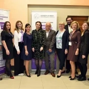 Členovia KFUMM počas 9. medzinárodnej vedeckej konferencie „Economics, Management & Business 2025" (v roku 2025)