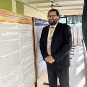 Dr. Bačinský počas 9. medzinárodnej vedeckej konferencie „Economics, Management & Business 2025" (v roku 2025)