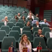 Členovia KFUMM počas 9. medzinárodnej vedeckej konferencie „Economics, Management & Business 2025" (v roku 2025)