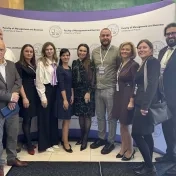 Členovia KFUMM počas 9. medzinárodnej vedeckej konferencie „Economics, Management & Business 2025" (v roku 2025)